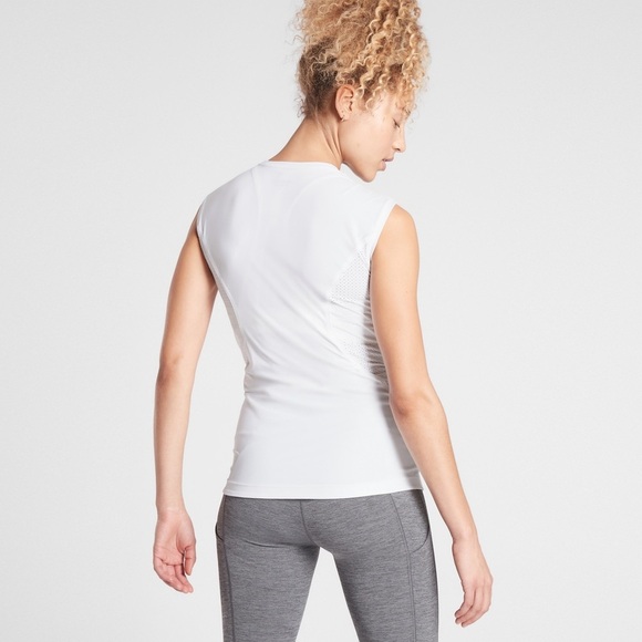 Athleta - Pacifica II Tank - Bright White - Picture 2 of 10